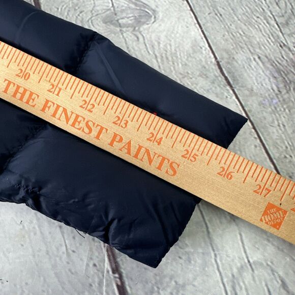 Tommy Hilfiger Natural Down Packable Blue Coat Jacket Women’s Size Large No Hood - Picture 14 of 16